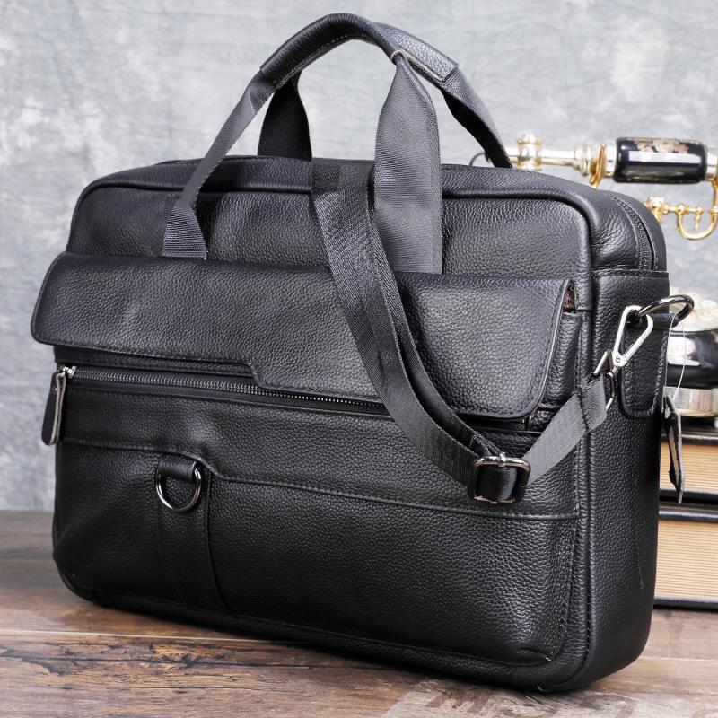 Leather Work Bag Men - 남자에 대 한 큰 남자의 정품