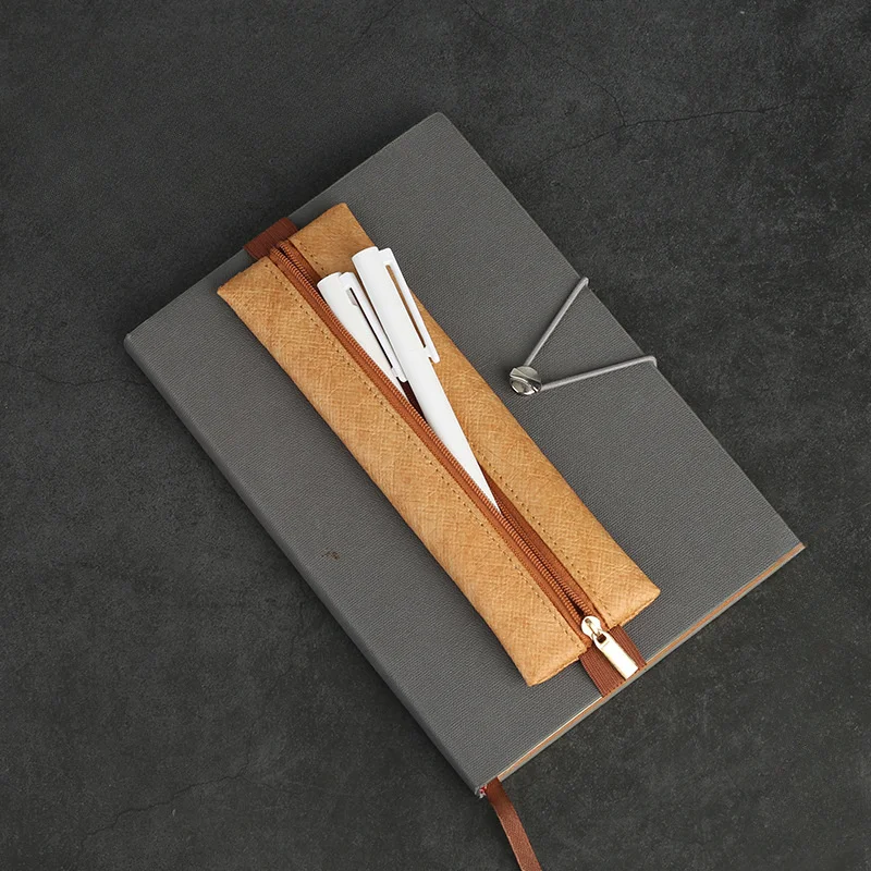 Leather Work Notepad - 1pcs 조정 가능한 탄성 밴드 펜