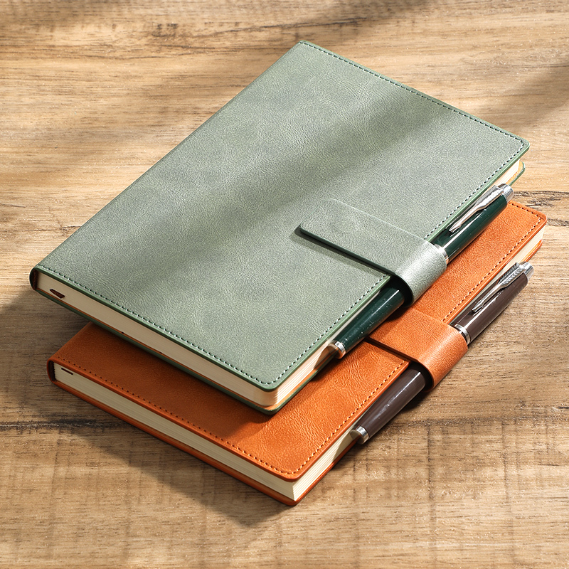 Leather Work Notepad - A5 비즈니스 노트북 색상 변화 PU