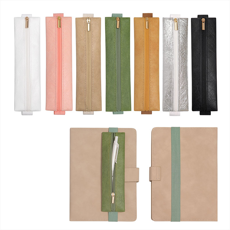 Leather Work Notepad - 1Pcs 조정 가능한 탄성 밴드 펜