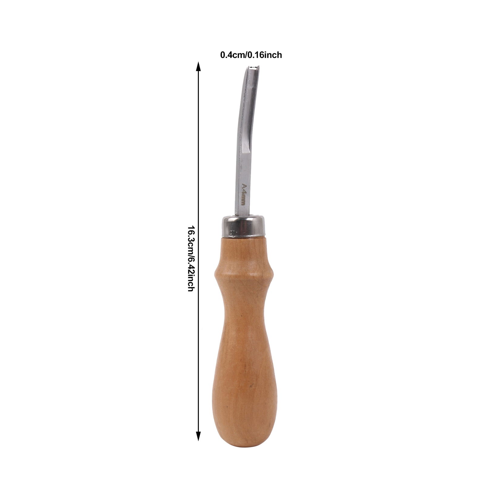 1개 목재 손잡이 가죽 가장자리 스키빙 베벨러(4mm  - Leatherwork Edge Beveler 리뷰 및 가격