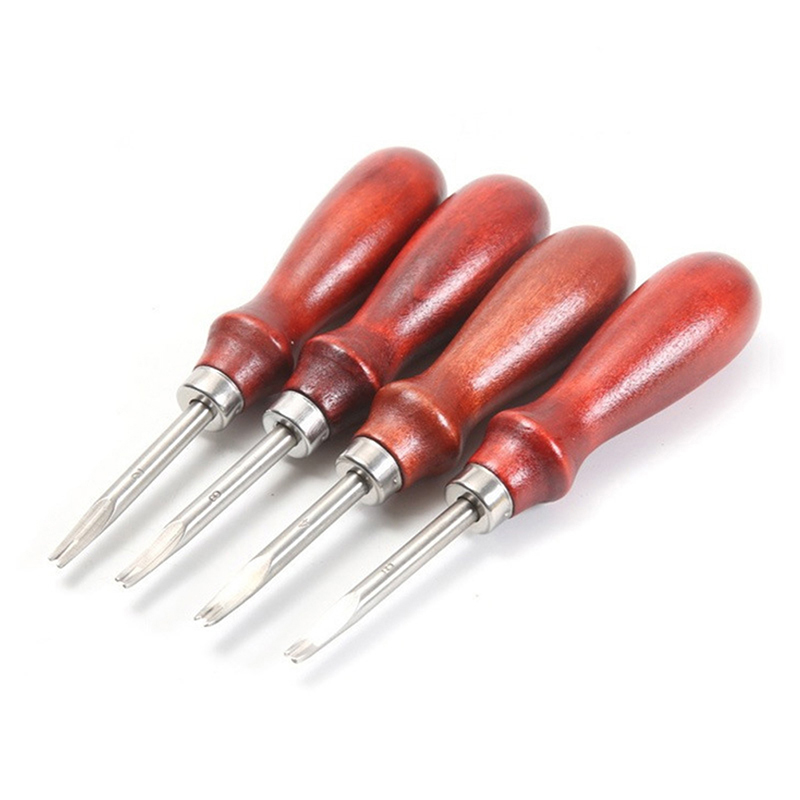 DIY 도구 0.8/1.0/1.2/1.5mm 가죽 엣지 - Leatherwork Edge Beveler 리뷰 및 가격