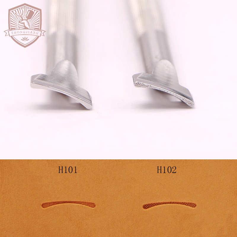가죽 작업 스탬핑 도구 절단 패턴, H101 H102  - Leatherwork Free Patterns 리뷰 및 가격
