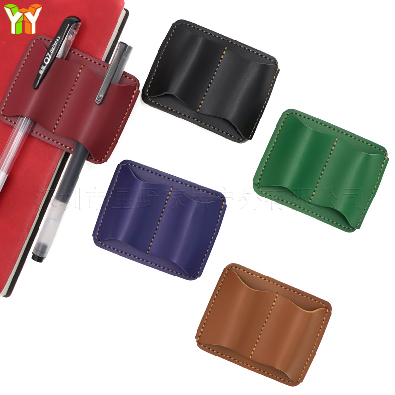 휴대용 PU 가죽 펜 홀더 노트북 펜 클립 다색 탄성  - Leather Work Notepad 리뷰 및 가격