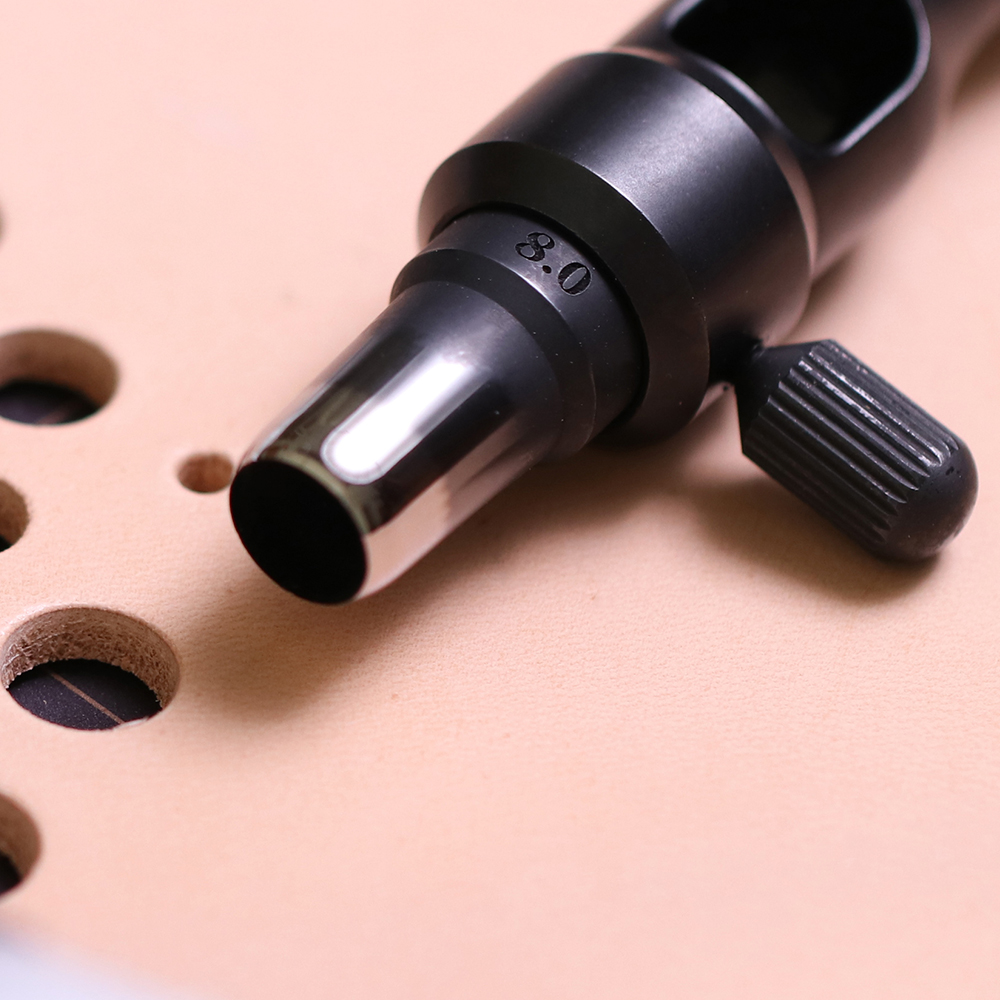 구멍 펀처 가죽 둥근 구멍 DC53 강철 1-9mm/1 - Leatherwork Awl 리뷰 및 가격
