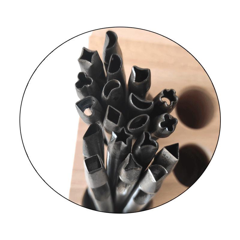 1Pcs 가죽 구멍 펀치 철강 도구 꽃 모양 구멍 펀처 - Leatherwork Awl 리뷰 및 가격