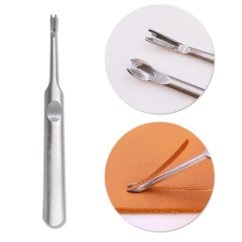 그루버 펀칭 도구 U자형 가죽 스티칭 스키빙 도구 키트 - Leatherwork Edge Beveler 리뷰 및 가격