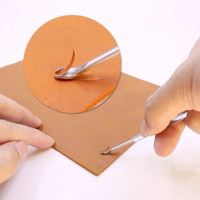 그루버 펀칭 도구 U자형 가죽 스티칭 스키빙 도구 키트 - Leatherwork Edge Beveler 리뷰 및 가격
