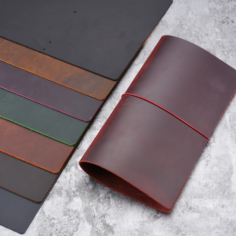 DIY 노트 커버 크레이지 호스 가죽 A5/A6/스탠다 - Leather Work Notepad 리뷰 및 가격