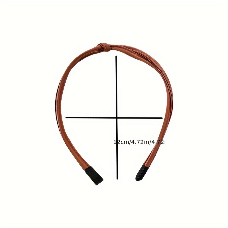 1/5pcs ZYFHTT 여성용 PU 가죽 머리띠 우아 - Leatherwork Pony 리뷰 및 가격