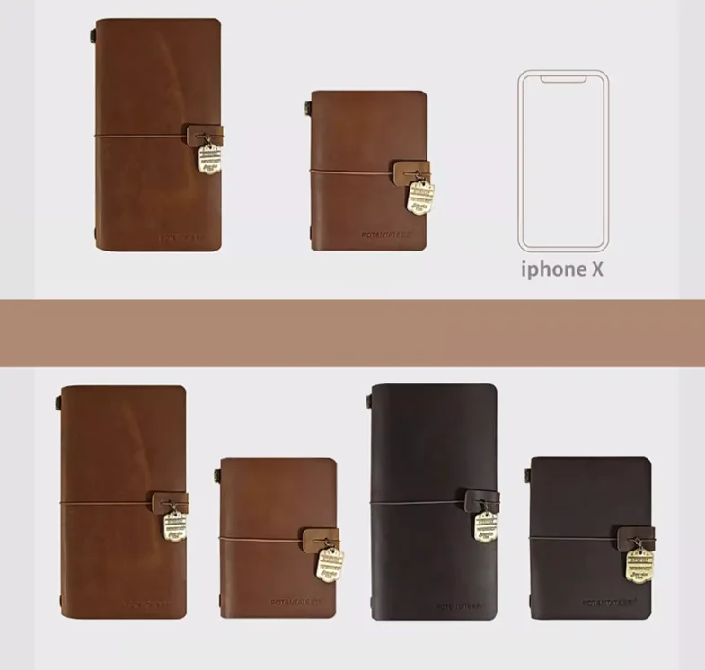 Potentate 수채화 스케치북 100% 코튼 여행  - Leather Work Notepad 리뷰 및 가격